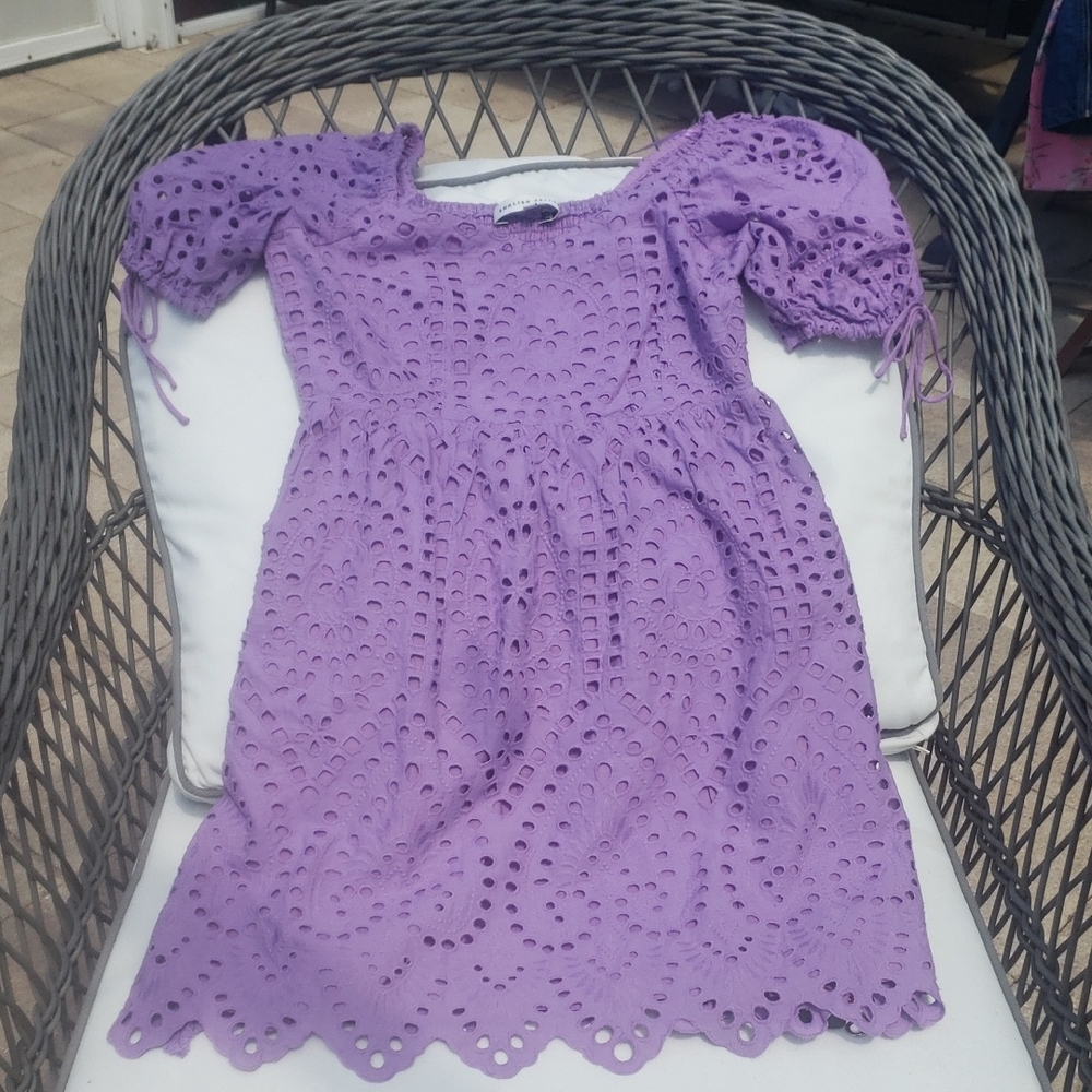💜English Factory Eyelet Dress (S)
